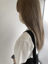 ネオヘアー 曳舟店(NEO Hair)&nbsp;ミルクティーベージュ/ダブルカラー/透明感ベージュ/曳舟