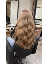 ラフ 難波店(LAFF)&nbsp;#黒髪#ボブルフ#ネビージュ#小顔#ワンレン