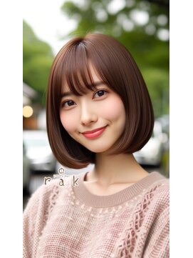 ラクヘアー 姪浜店(rak hair) 愛されボブ