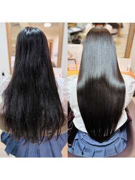 エレム 心斎橋(elem.) elemプレミアム最高級髪質改善[縮毛矯正]