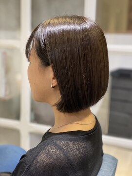 ヘアリゾート ルアーナ エルア(Hair Resort LUANA `elua) ツヤ髪肩上ボブ☆中橋