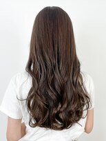 アイティーバイアルバム 八王子店(IT by ALBUM)&nbsp;ミルクティーピンクニュアンスカラーレイヤーロング_ba483021