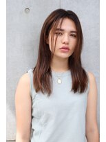 アンドレイ 表参道(andrey)&nbsp;魅力倍増カール/セミディ/シアーカラー/姫カット/ダークアッシュ