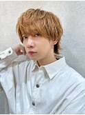 kisaiBUZZ中目黒＊岬弘人ブリーチカラー垢抜けショート