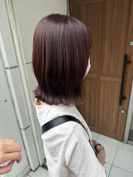 インビテーション(invitation) ピンクグレー ラベンダーピンク ブリーチなしピンク