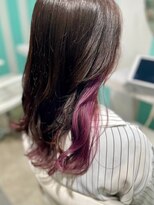 マティーナ ヘアー 池袋(Matina hair)&nbsp;【インナーカラーパープル】20代30代40代50代