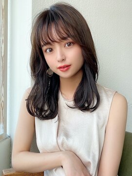 ビュー フクオカ(VIEW FUKUOKA) ミセス大人女子レイヤーカット前髪デザインカラーウェットヘア