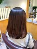 【前髪のうねりに】ポイントナチュラル矯正ストレート