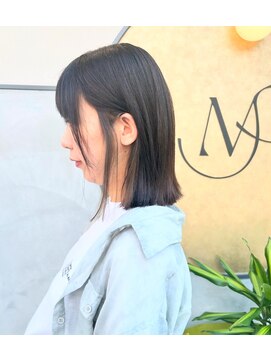 カプロアシヤ(Capullo.Ashiya) インナーベージュボブ