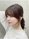 小顔レイヤー/似合わせカット