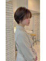 メモリーズ 表参道(Memories)&nbsp;ショートヘア/ボブ/可愛い丸み/簡単スタイリング/20代30代