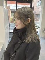 ベル(BEL) 優しいブリーチ1回でできるオリーブグレージュ