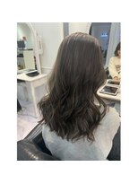 ランソ(RUNSO)&nbsp;メルティカラー/フェミニンロング//ブルーブラック