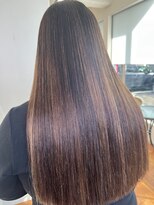 スキル 石岡(SKILL)&nbsp;バレイヤージュ/トリートメントストレート