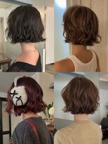 アンプラグド(unplugged)&nbsp;動きのあるボブスタイル集