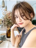 大人可愛い20代30代40代50代小顔ショートボブナチュラルショート