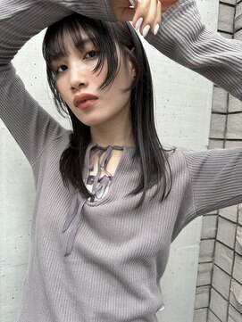 ラグゼ(Luxe) フェイスレイヤースタイル【Luxe鹿田優太】美髪/ワイドバング