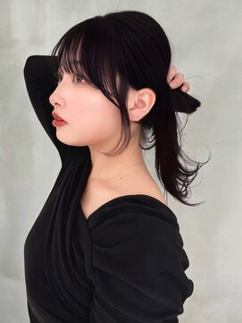 ロンド ジュルード 名古屋(Lond jeloud) 顔まわりレイヤーで垢抜ける×前髪カット レイヤーカット