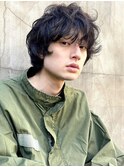 【green登戸】メンズマッシュウルフパーマ