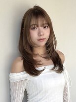 ニューヨークニューヨーク 梅田茶屋町店(NYNY)&nbsp;ハッシュカット　ハッシュレイヤーオリーブベージュ