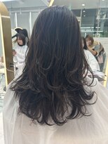 ロンドルピナス 小倉(Lond Lupinus)&nbsp;ブルーブラック/ワイドバング/美髪のススメ/外ハネボブ/北九州