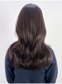 くびれヘア顔周りレイヤー美髪韓国ヘアロング_ba550331