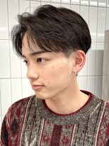 ニコ トウキョウ(nico TOKYO)&nbsp;センターパート曲がる縮毛矯正