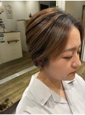 襟足刈り上げのショートstyle♪