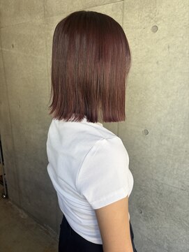 パークホワイト 代官山(PARK White) ブリーチなしレッドカラー