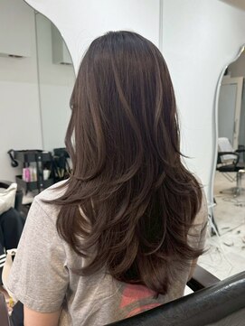 ムード(MOOD,) 暗めカラー/グランマッシュ[レイヤーカット/髪質改善/銀座]