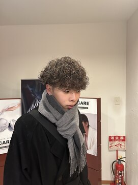 アカ(ACA) 波巻きパーマハイライト