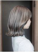 アンブレラカラー/外はねボブ