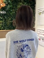 ルディー バイ ヘアーポケット(rudii by HAIR POCKET)&nbsp;ミディ×バレイヤージュ