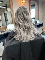 サニー 渋谷(SUNNY) バレイヤージュ、ハイライト、レイヤーカット、ダブルカラー