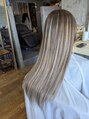 ヘアアンドデザイン ネイビー(Navy) 自毛の色落ちも気にしない、コントラストたっぷりロング(*^^*)