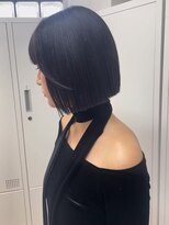 ザシェノンウメダ(THA CHAINON UMEDA)&nbsp;心斎橋/着物ヘア/大人ガーリー/ダークアッシュ/似合わせカット