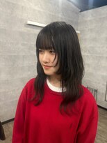 ソイクフ 高田馬場店(SOY-KUFU)&nbsp;ウルフカット/ハッシュカット/セミロング/高田馬場/目白/新宿