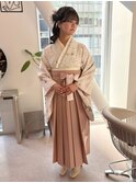 袴着付け/袴/卒業式着付け/着物/袴着付/袴ヘアセット/袴ヘア