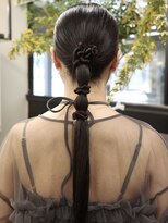 アビー(ABBEY)&nbsp;お呼ばれヘア、タイトヘア、カチモリ、結婚式ヘア