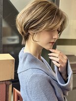 アリエッタ ギンザツー(ARIETTA GINZA2)&nbsp;ひし形メリハリショート顔まわりレイヤー20代30代40代小顔銀座