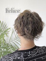フェリーチェヘアーデザイン(Felice)&nbsp;ダブルブリーチ×スパイラルパーマ