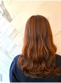 【Zina 渋谷】イメチェン毛先パーマ耳かけ×フォギーベージュ