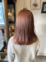 ギリア(Gillia)&nbsp;【gillia梅ヶ丘】ブリーチ無しのオレンジカラー