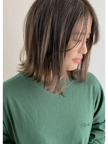ティピ(tipi) 透け感切りっぱなしボブ