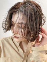 アイティー バイ アルバム 浦和店(IT by ALBUM) ブラウンミディアム_くびれミディイヤリングカラー_8253