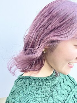 タイドヘアー 高槻店(TIDE HAIR) ペールバイオレット
