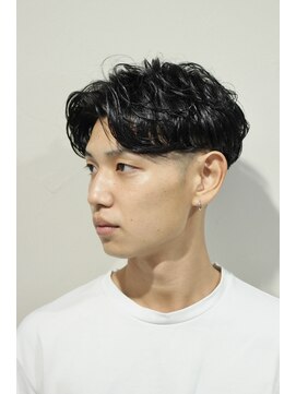 レンゲン(LENGEN) メンズかき上げニュアンスマッシュサイドパート韓国マッシュ６３