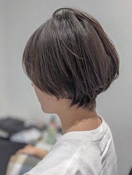 ジエクト 本店(The Ect) 丸みショート×秋冬スッキリショート×ナチュラルブラウン