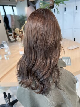 ユミリーバイルコル(umily by RuCOR.) ショコラベージュ/ベビーバング/こなれハイトーン/ブリーチなし