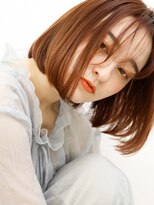 テトテ 三宮店(Tetote)&nbsp;【tetoteサロンスタイル】リラックスボブ/テラコッタ